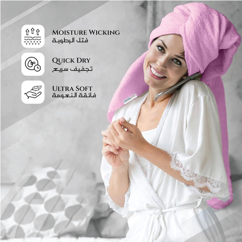 Cotton Home Rest Bath Towel- Set of 2 Sky Blue, Cotton Towel | 70x140cm / 27x55 inch, Luxury Hotel Towel Set Absorbent Durable Lightweight Washable Quick Dry Spa Quality Beach Pool Family Bath Towel.