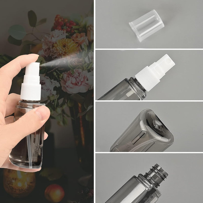 MAKINGTEC Travel Bottles, Leak Proof Containers For Toiletries TSA Approved Airplane Accessories Kits For Liquid Travel Size Accessories and Shampoo Conditioner Bottles (4 Pack)