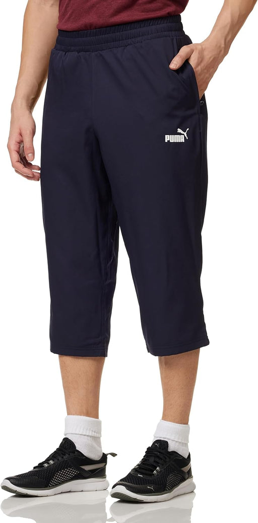 mens ACTIVE WOVEN 3/4 PANTS New Navy Pants - New Navy