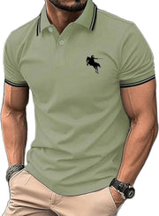 Polo T Shirt for Men Men Casual T-Shirt Polo - Grey
