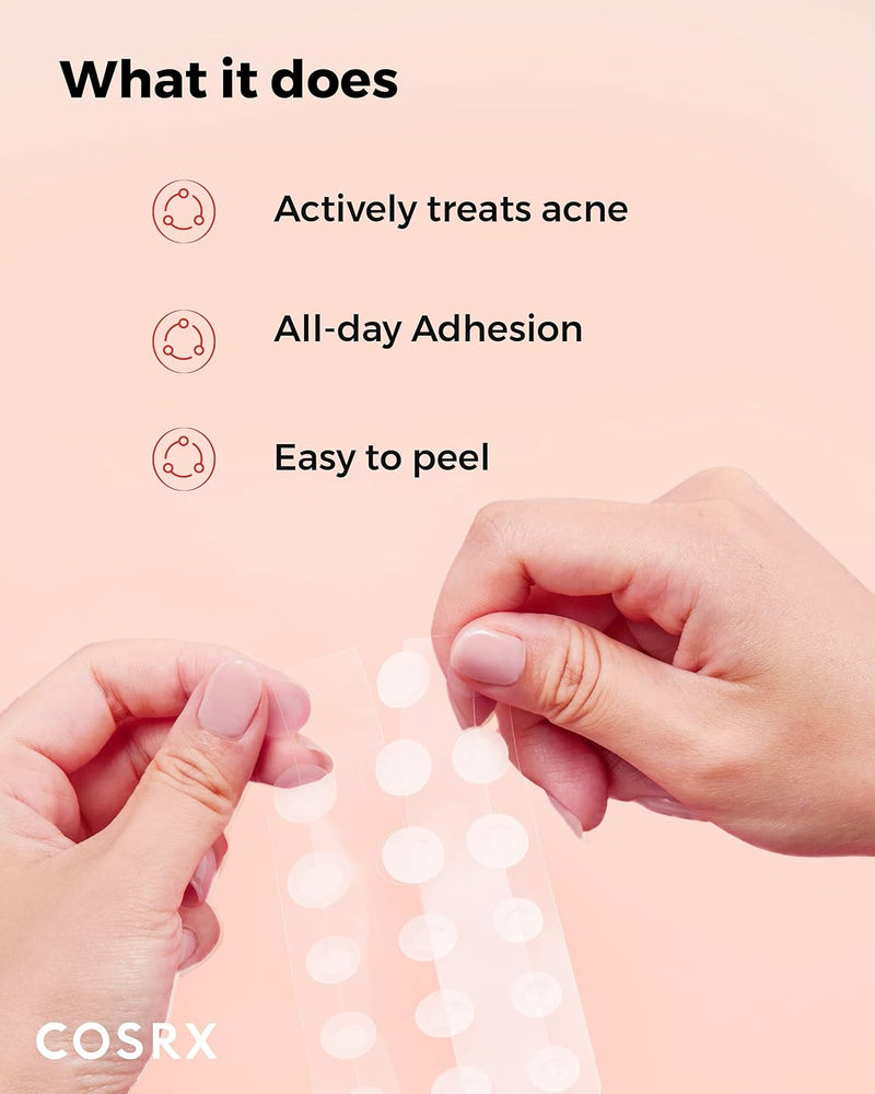 COSRX Master Patch Intensive 90 Patches (Value Pack) | Oval-Shaped Hydrocolloid Acne Pimple Patch with Tea Tree Oil | Quick & Easy Treatment