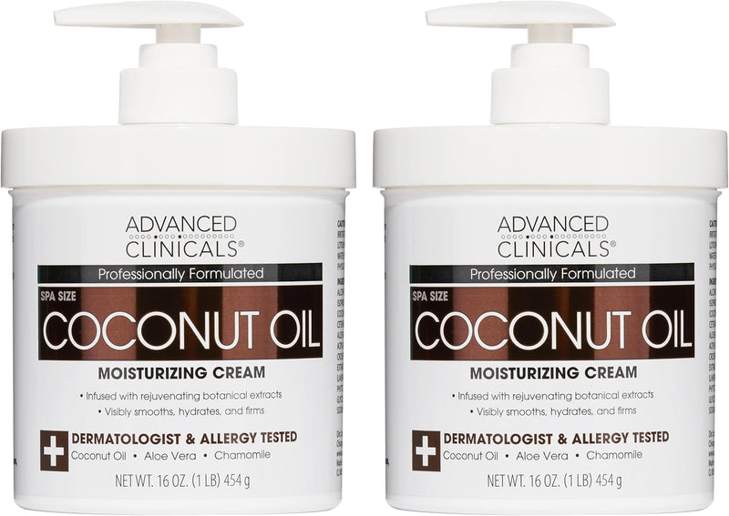 Collagen Peptides Body Lotion & Face Moisturizer Peptide Infused Collagen Lotion For Women & Men Helps Improve Look Of Crepey Skin, Wrinkles, & Uneven Dry Skin Texture, 16 Ounce - 454 Grams (Pack of 2) 3 - Coconut Oil Botanical Body Lotion