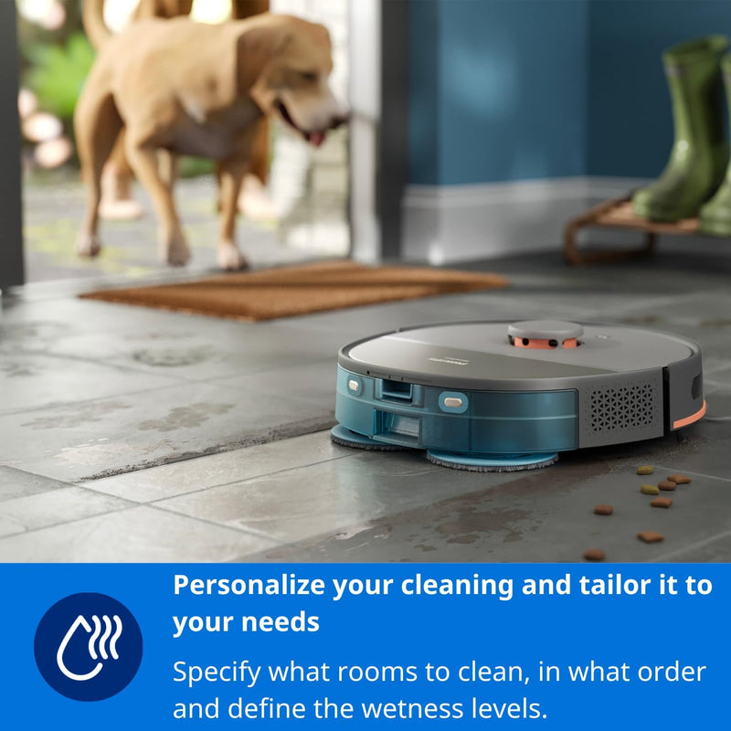 Philips HomeRun 5000 Series Vacuum and Mop Robot XU5100/11