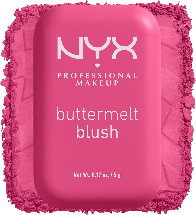 Buttermelt Blush, Powder Blush, up to 12 H Wear, Fade & Transfer Resistant, Getting Butta. - BUTTA WITH TIME