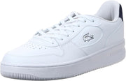 Men's L001 Set Leather Sneakers mens Sneaker - White/Navy/Red