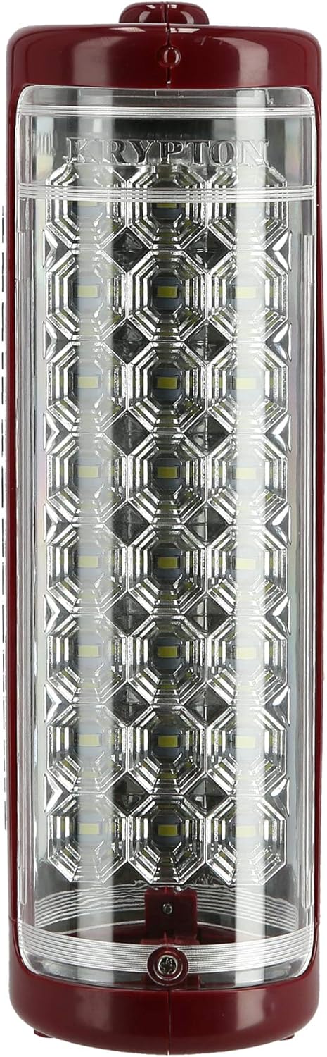 Krypton Rechargeable LED Emergency Lantern, Black