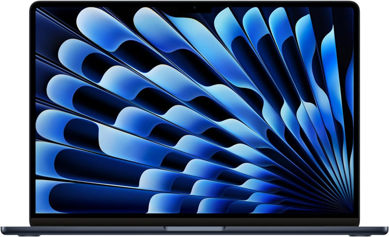 Apple 2024 MacBook Air (15-inch, Apple M3 chip with 8â€‘core CPU and 10â€‘core GPU, 16GB Unified Memory, 512GB) - Midnight