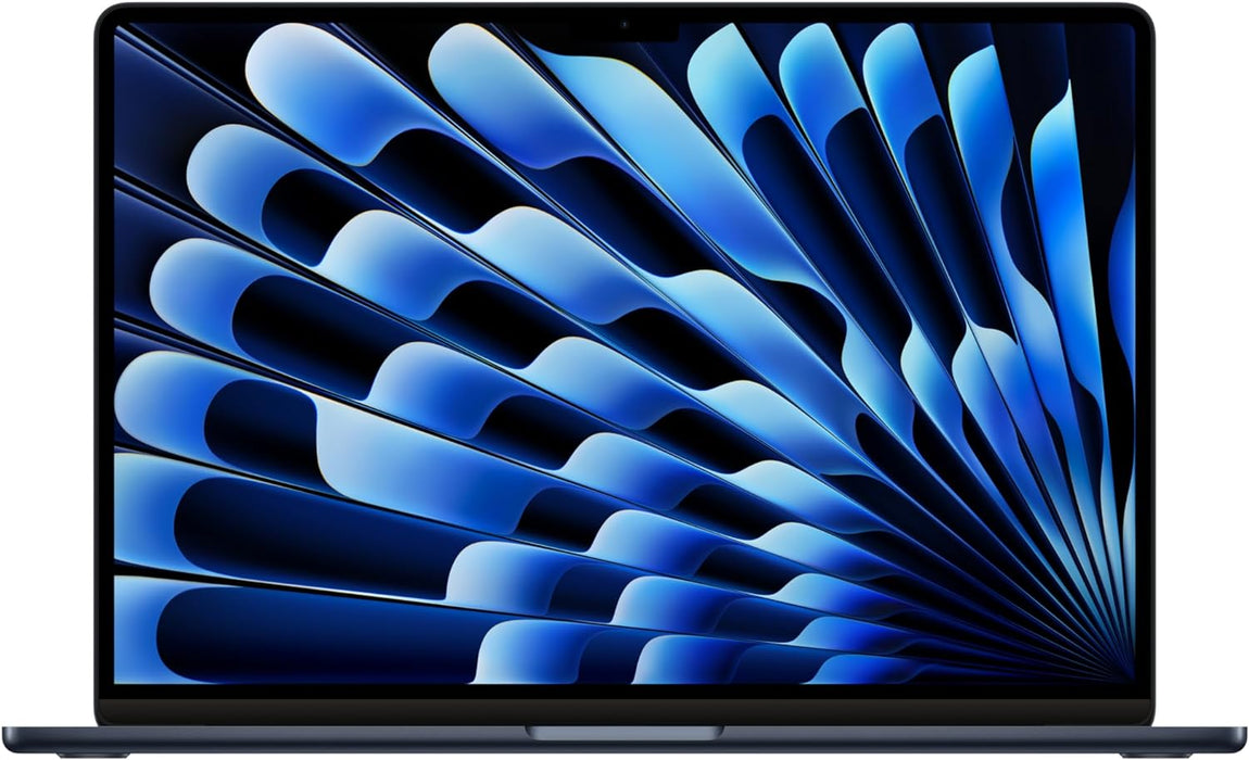 Apple 2024 MacBook Air (15-inch, Apple M3 chip with 8â€‘core CPU and 10â€‘core GPU, 16GB Unified Memory, 512GB) - Midnight