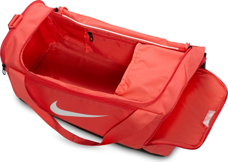 NIKE BRSLA S - 9.5 (41L) DUFFEL BAGS for UNISEX OneSize MAGICEMBERBLACK(WHITE)