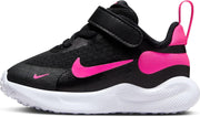 Boys' Revolution 7 Trainers - BLACK/HYPER PINK-WHITE