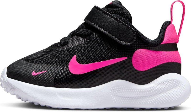 Boys' Revolution 7 Trainers - BLACK/HYPER PINK-WHITE