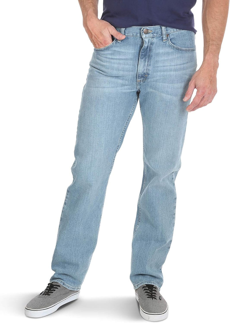 Men's Authentics Mens Classic Regular-fit Jean Jeans - Stonewash Flex