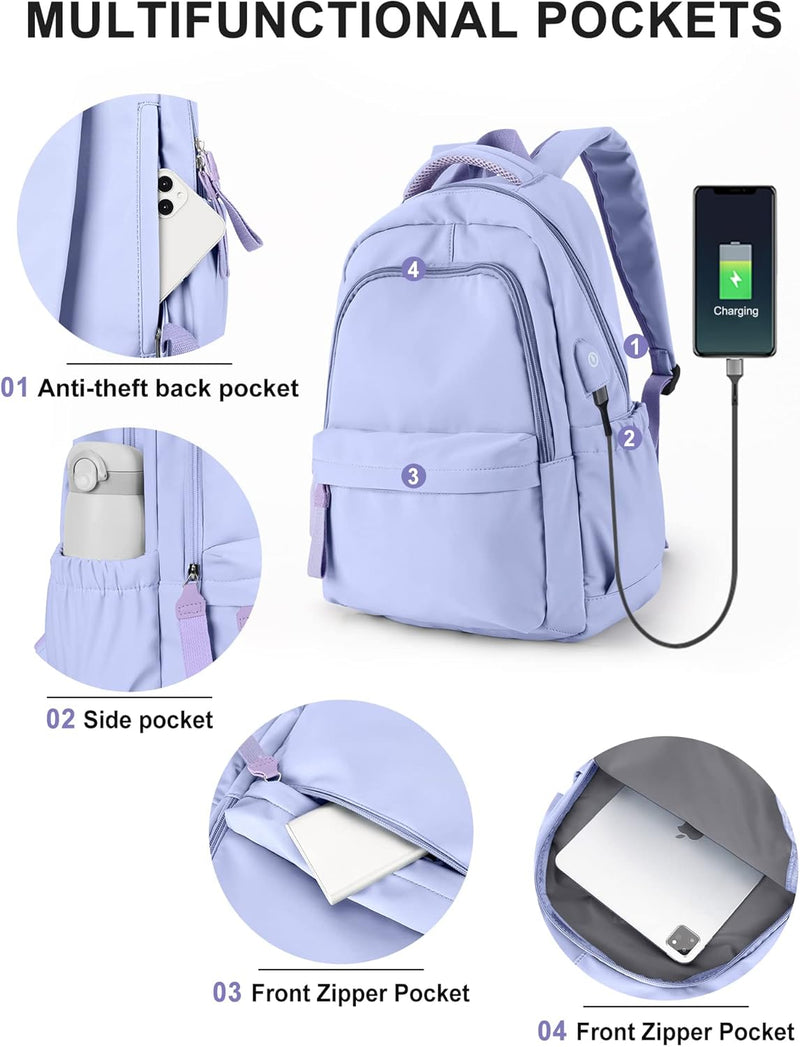 winspansy Small Backpack For School Girls Boys
