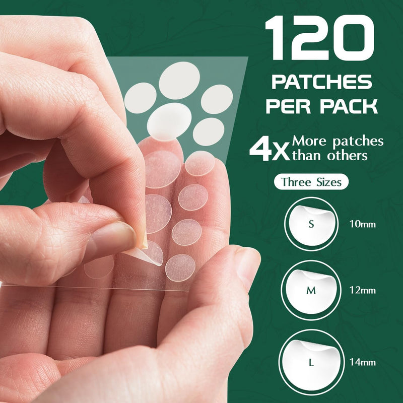 Aroura Premium | Deep Blemish Microdart Patches | Target Early-Stage & Deep Pimples | Infused with Salicylic Acid, Tea Tree Oil, Niacinamide, Cica & Hyaluronic Acid | 9 Precision acne Patches