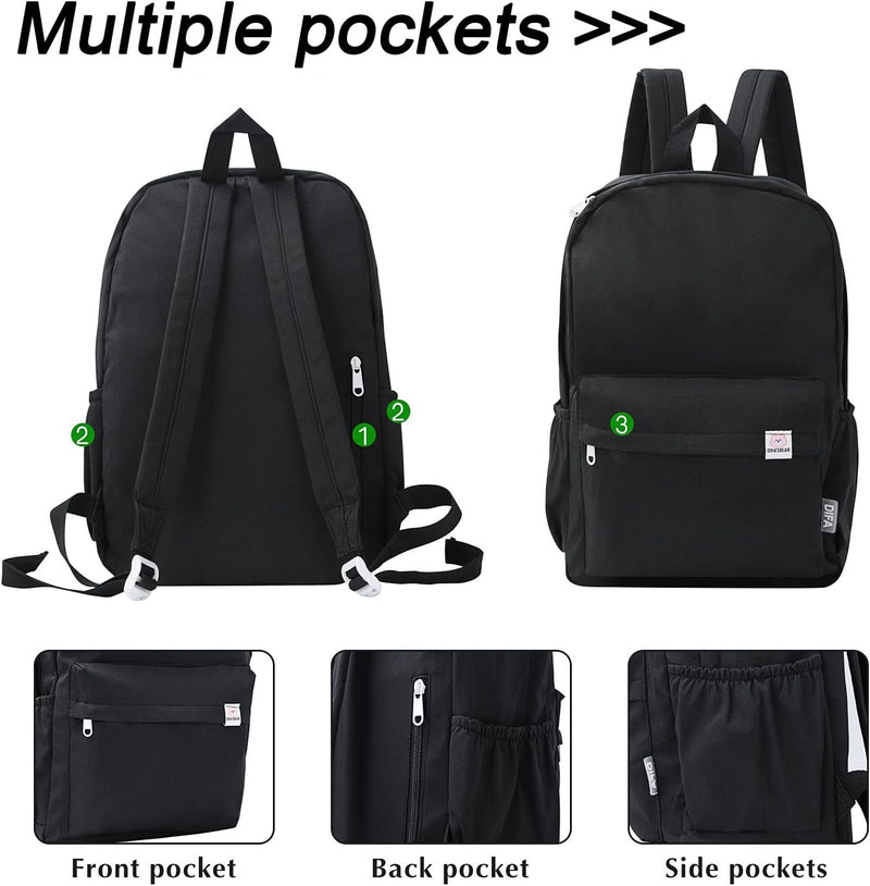 TIAASTAP Aesthetic Backpack School Bags for Teenage Girls Backpacks for School for Girls Women Backpacks for School College Backpack Back to School