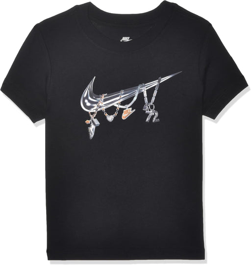 Unisex Kids NKG SS TEE SHINE TEES AND T-SHIRTS (pack of 1) - BLACK