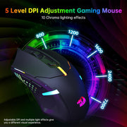 Redragon S101 Wired Rgb Backlit Gaming 4 In 1 Combo