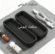 Durable Hard Shell Pen Case EVA Stylus Pencil Holder Protective Carrying Case for Executive Fountain Pens Ballpoint Pens Secure Storage Organizer Ideal for Office Travel School Black Lightweight