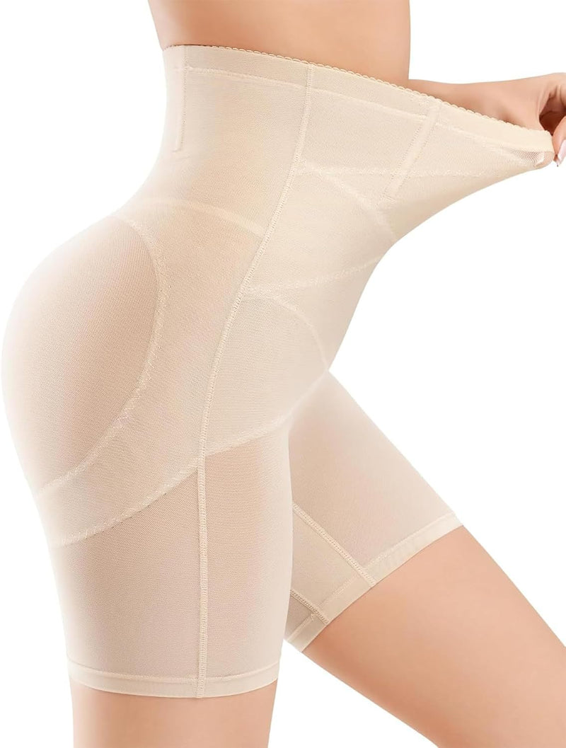 High Waist Slimming Shorts for Women Tummy Control Shapewear,Seamless Butt Lifter Thigh Slimmer Body Shaper,Waist Trainer Under Dress Panties for Weight Loss Workout Yoga