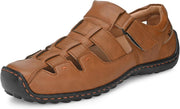Men's Tan Fisherman Sandals - D Tan