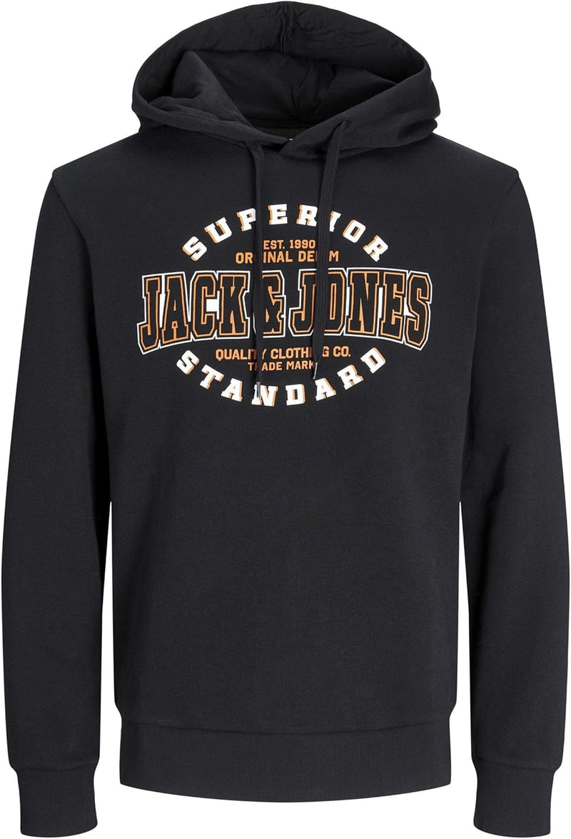 mens LOGO SWEAT HOOD 2 COL 24/25 Sweatshirt (pack of 1) - black