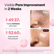 CELLMAZING Pore Perfecting Ampoule 30 ml (1.01 fl.oz.) Improves Skin Elasticity 5D Collagen, Peptide Complex, PHA, LHA Korean Face Serum, Korean Skin Care