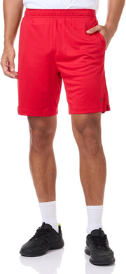 mens COMM KNIT SHORT SHORTS - VECTOR RED