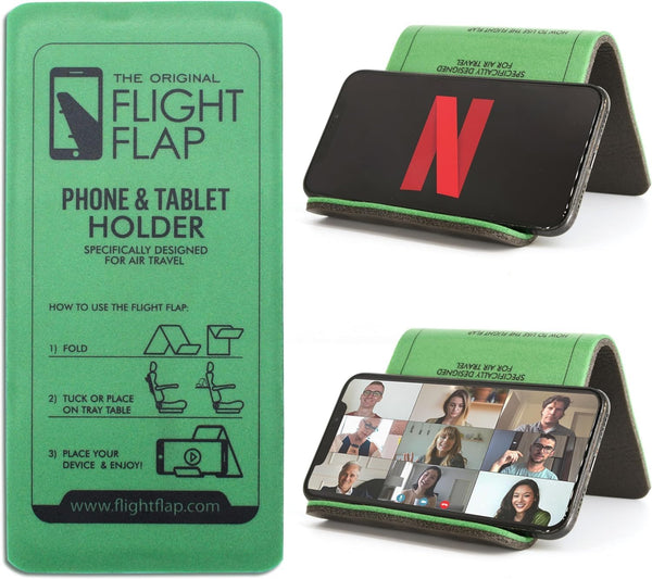 Phone & Tablet Holder Designed for Air Travel Stand and Kindle Devices - multicolour