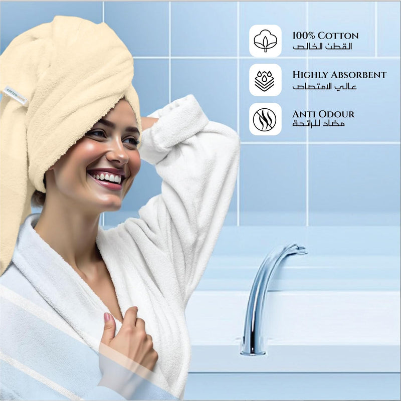 Cotton Home Rest Bath Towel- Set of 2 Sky Blue, Cotton Towel | 70x140cm / 27x55 inch, Luxury Hotel Towel Set Absorbent Durable Lightweight Washable Quick Dry Spa Quality Beach Pool Family Bath Towel.