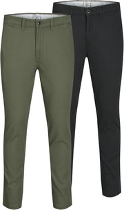 Men's Jjimarco Jjdave Sa 2 Pack Trouser (pack of 2) - Black
