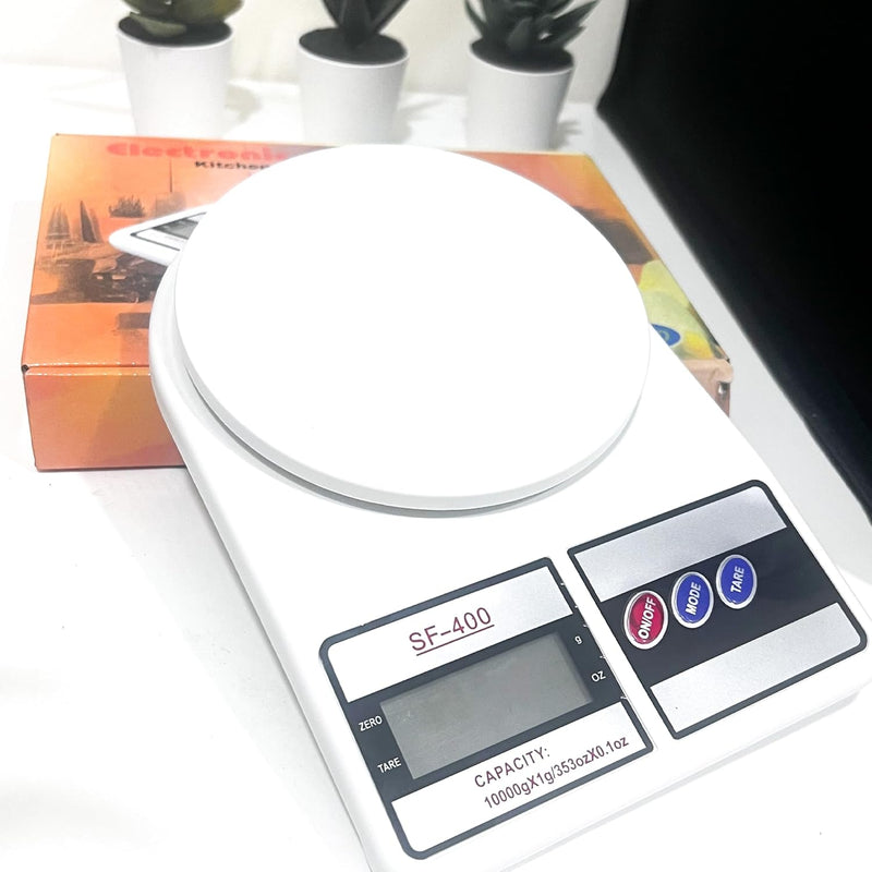 Electronic Digital Kitchen Scale 10kg with AAA Battery