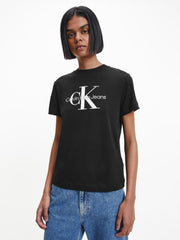 Women Core Monologo Regular Tee J20j219142 T-Shirt - Ck Black