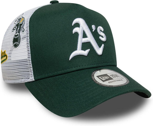 New Era ERA Multi Patch Trucker OAKATH DKG Dark Green One Size - GREEN