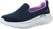 GO WALK MAX CUSHIONING HYPER BURST womens Shoes - NAVY LAVENDER