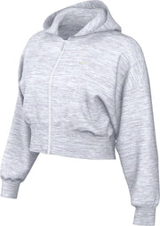 womens W Nsw Nk Chll Ft Fz Hdy Hooded Full Zip Ls Top - BIRCHHEATHER(LTOREWOODBRN)