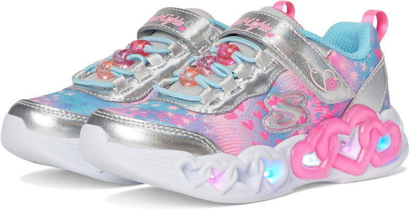INFINITE HEART LIGHTS girls Shoes - SILVER MULTI