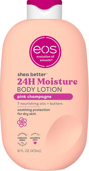 24H Moisture Travel Body Lotion- Vanilla Cashmere, Travel Size Essential, Toiletries, Mini Body Lotion For Dry Skin, 2.5 fl oz - Pink Champagne 470 ml (Pack of 1)