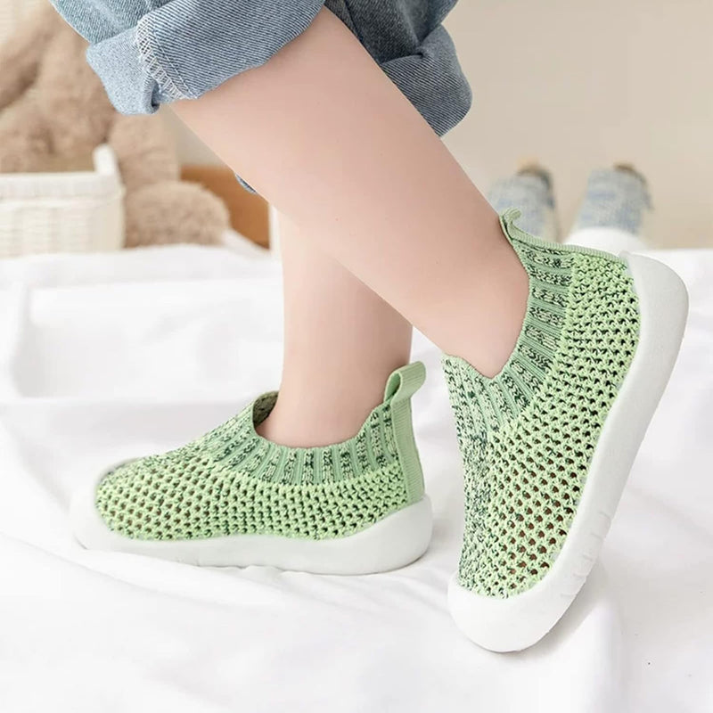 OAISNIT Baby Boy Girl Shoes Breathable Mesh Sneakers Lightweight Non-Slip Toddler Walking Shoes Infant First Walkers 6-24 Months