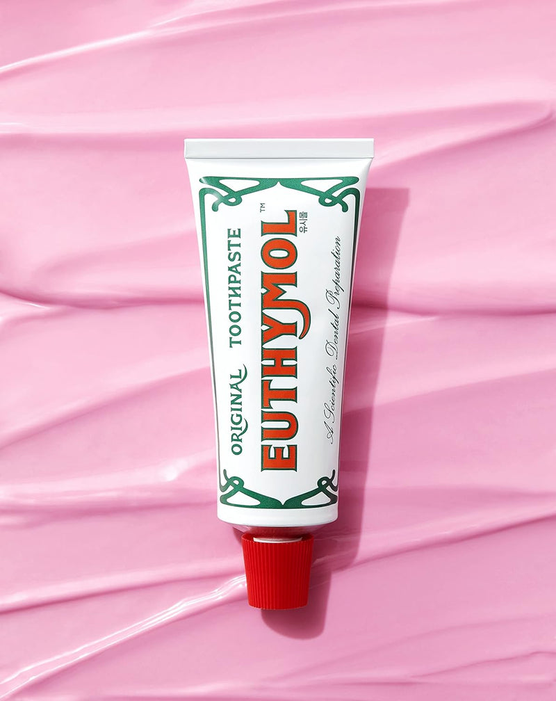Original Toothpaste 75 ml x 2, Fluoride Free, Anti-Plaque, Antibacterial, Cavity Protection, Clean and Healthy Teeth and Gums, Fresh Mint, Daily Oral Enamel Dental Care