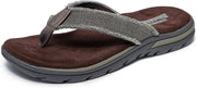 Men's Relaxed Fit Supreme Bosnia Sandal - Brown Choc