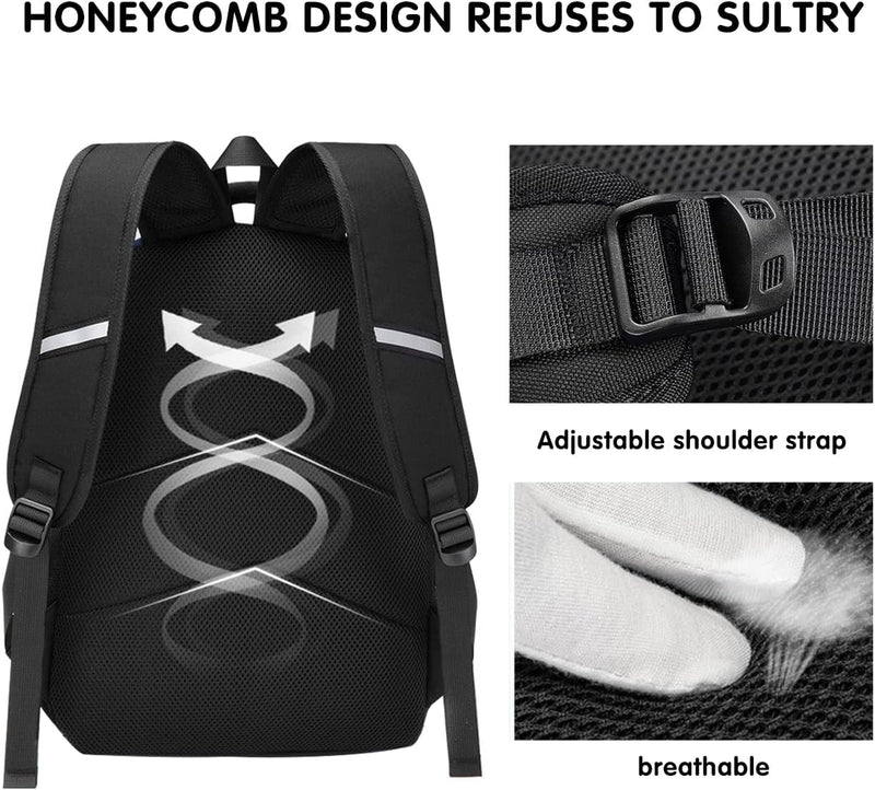 Astronaut Backpack for Boys Teens, Large Capacity School Bag Bookbag for Kids Elementary Middle
