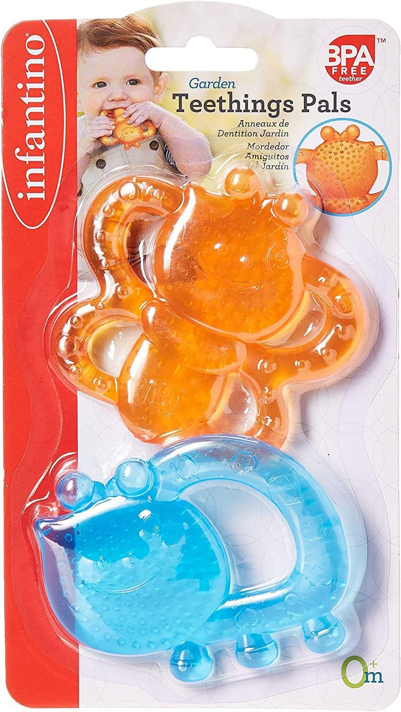 Infantino Garden Teethings Pals, Pack of 2