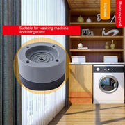 LELE LIFE 4Pcs Thick Washing Machine Anti Vibration Pads, Non-Slip Rubber Dryer and Washer Foot Pads Stabilizer, Washing Machine Support Anti-Walk Silent Feet, Stackable Part and Rubber Base