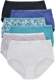 Women's HANES PP40 Brief - 6 Pack – Brief Assorted