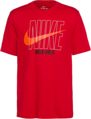 Mens Dri-Fit SLUB HBR T-Shirt (pack of 1) - UNIVERSITY RED
