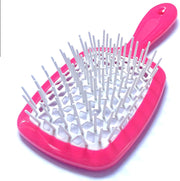 ALANX Detangler Hairbrush ï¼ŒMassage Curl Combï¼ŒDetangling Hair Brush for Women, Girls and Kids for Wet, Dryï¼ŒFine, Curly, Thick and Long Hair (WHITE/YELLOW)