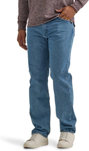Men's Authentics Mens Classic Regular-fit Jean Jeans - Light Stonewash Flex