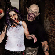 MOLEZU Vampire Mask Zombie Head Mask for Adult, Scary Horror Creepy Demon Monster Mask for Halloween Costume Party.