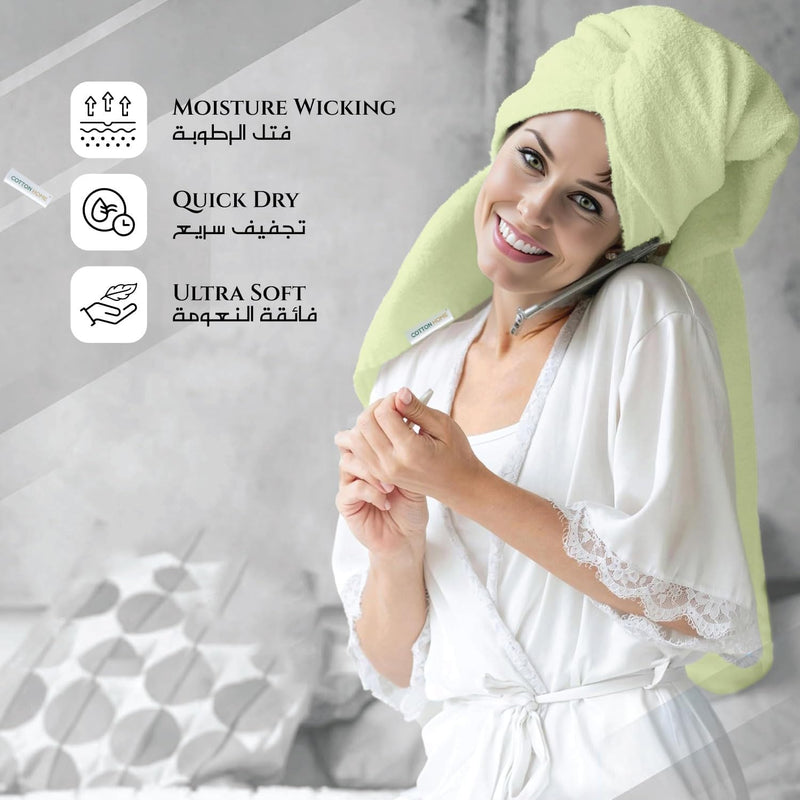 Cotton Home Rest Bath Towel- Set of 2 Sky Blue, Cotton Towel | 70x140cm / 27x55 inch, Luxury Hotel Towel Set Absorbent Durable Lightweight Washable Quick Dry Spa Quality Beach Pool Family Bath Towel.