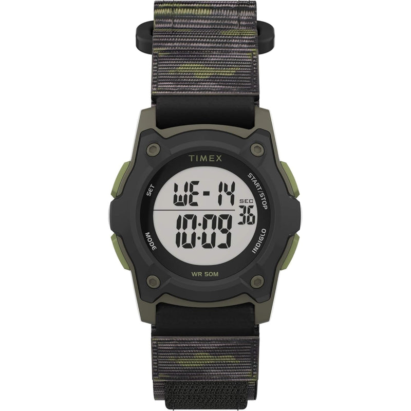 Timex Kids Time Machines Digital 35mm Double-Layered Nylon Strap Watch